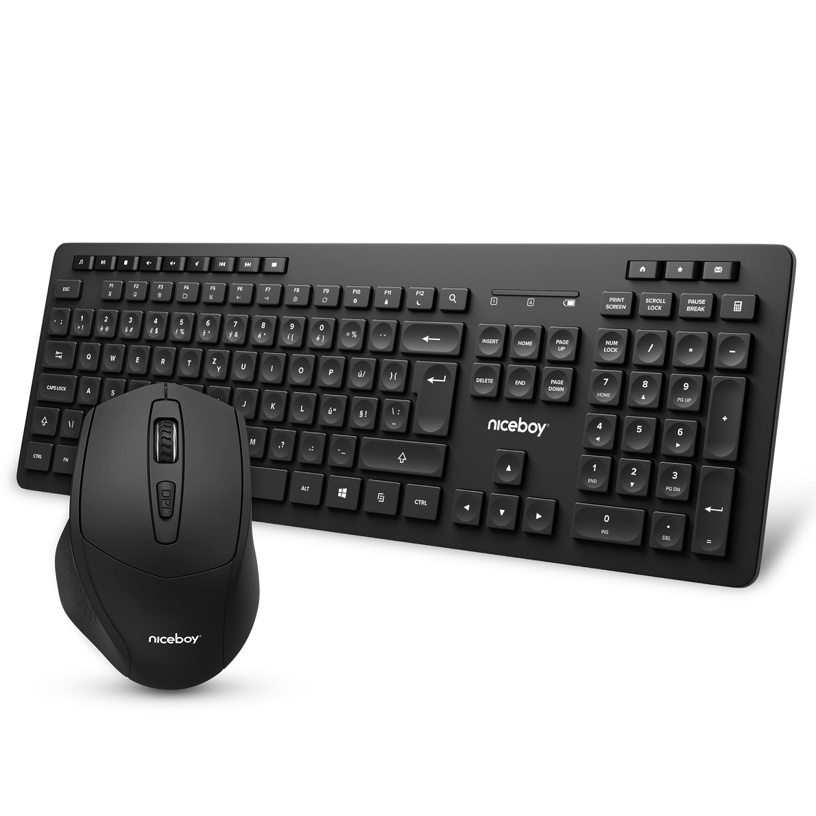 Set klávesnice a myši Niceboy MK10 Combo